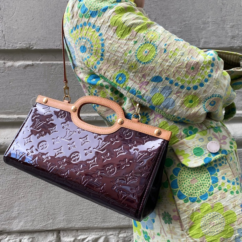 SOLD Louis Vuitton Amaranthe Vernis Roxbury Drive - Picture 1 of 9